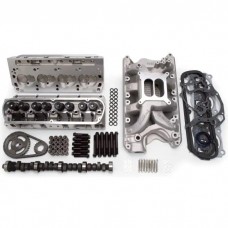 1969-1970 Mustang Edelbrock 2092 400 HP Power Package Top End Kit for 351W V8, Natural Finish
