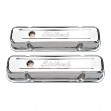 Edelbrock 4457 Valve Cover; Signature Series; Pontiac; V8; 301; 326; 350; 389; 400; 421; 1962-1