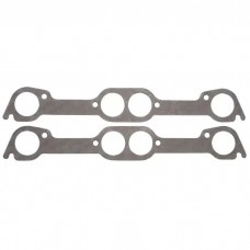 Edelbrock 7281 Exhaust Gasket Set (2); Pontiac 389-455