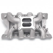 1970-1973 Mustang Edelbrock 7564 Performer RPM Air-Gap Intake Manifold w/Natural Finish, 351C V8