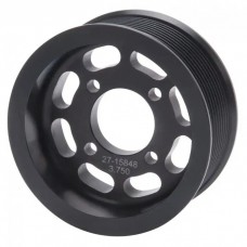 Edelbrock 15848 Pulley; Supercharger; Enforcer; 10 Rib; 3.75In. Black