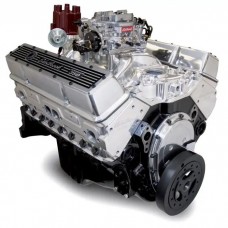 Edelbrock 46401 Crate Engine. 9.0:1 Performer E-Tec No Water Pump; With Polished Intak