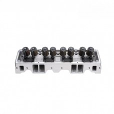 Edelbrock 60895 Cylinder Head; Sbc; Performer Rpm; 64Cc; Straight Spark Plug; For Hydraulic Roll