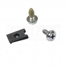 El Camino Air Conditioning Outlet Duct Support Fasteners, Left Hand Side, 1968