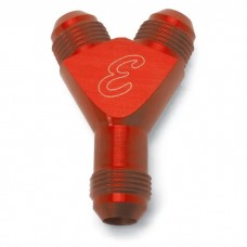 Edelbrock 76571 8An Y-Fitting Red