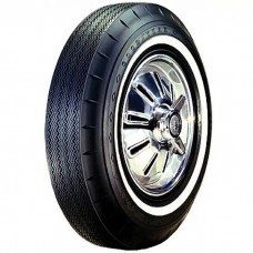 El Camino Tire, 7.50/14 With 1" Wide Whitewall, Goodyear Custom Super Cushion Bias Ply, 1964