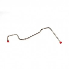 El Camino Engine Line, Fuel Pump To Carburetor, 350 c.i. With Two Barrel, Stainless Steel, 1971-1972