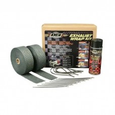 Automotive Exhaust & Header Wrap Kit - Black