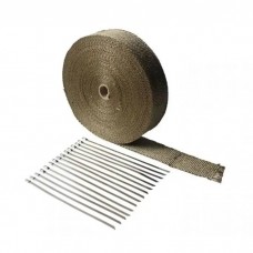 Exhaust Wrap - Titanium - 2" x 100'
