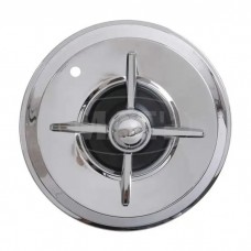 Wheel Cover Set, 'Lancer' Style, Chrome, For 15'' Steel Wheels