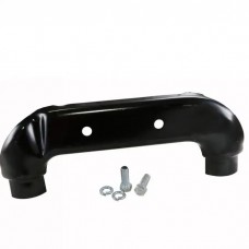 Front Cross Exhaust Bracket, With 2" Pipes, 1964-1975