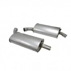 1969-1972 Corvette Mufflers 2" Aluminized