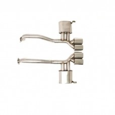 1997-2004 Corvette B&B Exhaust System Tri-Flo PRT With Oval Tips