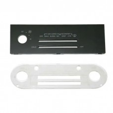 1985-1988 Corvette Air Conditioning And Heater Control Face Kit