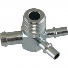 1969 Corvette Intake Manifold Vacuum Fitting 3-Port