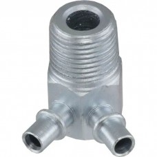 Intake Manifold Vacuum Fitting, 2-Port, 1965-1973