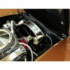 1972 Corvette American Car Craft C3 Polished Stainless Steel Engine Fan Shroud Cover