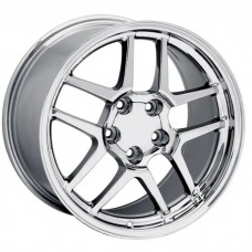 1988-1996 Corvette C5 Z06 Style Reproduction Wheel, 17 x 9.5, Chrome