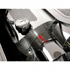 American Car Craft Perforated Stainless Steel Fuel Rail Cover End Cap| 033049 Corvette 1999-2004