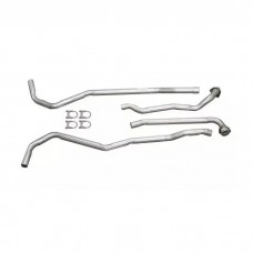 1968 Corvette Exhaust Pipes, Big Block, Aluminized Steel 2-1/2",With Automatic Transmission