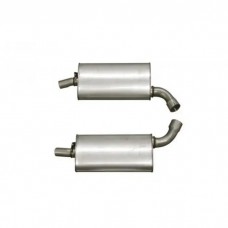1978-1982 Corvette Mufflers Aluminized 2-1/2"