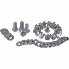 Engine Oil Pan Bolts, Small Block, Chrome, 1956-1991