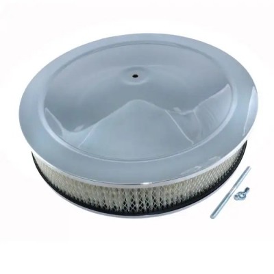 Air Cleaner,14" Chrome,55-72