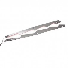 American Car Craft Polished / Brushed Stainless Steel Fuel Rail Cover, LED Illuminated| 25-13018 Corvette 2014-2018