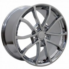 2014-2017 Corvette Z51-Style Wheel Chrome Finish With Cap 20X10 5X4.75