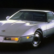 1984-1990 Corvette Windshield Tinted And Shaded Non-Date Coded
