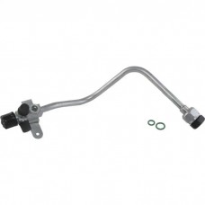 1977-1979 Corvette Air Conditioning Service Port Block To Orifice Inlet With Sight Glass Tube