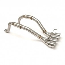 2009-2013 Corvette B&B Bullet Performance Exhaust System With Round Tips