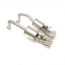 2009-2013 Corvette B&B Fusion Exhaust System, With Quad Oval Tips
