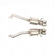2009-2013  Corvette B&B Fushion  Exhaust System, With Quad Round Tips