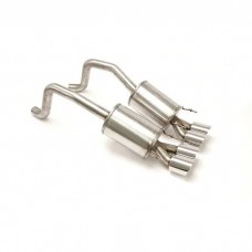 2005-2008 Corvette B&B Exhaust System PRT With Quad Round Tips