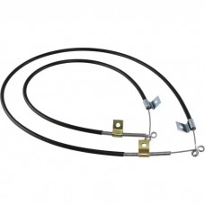 1968 Corvette Control Cables Temperature And Defrost With Air Conditioning