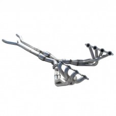 2014-2017 Corvette American Racing Headers Stingray 1-7/8' x 3' Full Length Headers With X-Pipe And Cats Off Road Use Only