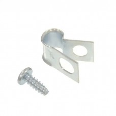 1957-1962 Corvette Gas Tank Vent Hose Clip And Screw