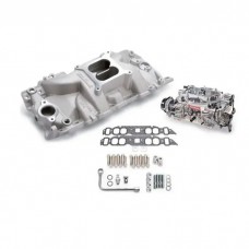 1966-1974 Corvette Edelbrock 2064 Manifold & Carb Kit; Performer RPM; Air-Gap; Big Block Chevy; Rectangle Port