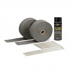 Automotive Exhaust & Header Wrap Kit - Black