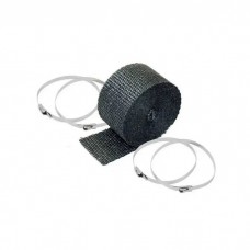 Pipe Wrap & Locking Ties Kit - Black - 2 in x 25 ft