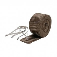 Pipe Wrap & Locking Ties Kit - Titanium - 2 in x 25 ft