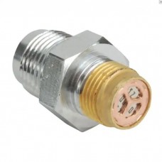 NHRA Blow Off Burst Fitting w/Disc & Harrison Valve