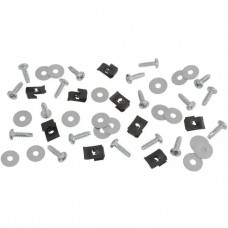 1953-1961E Gas Tank Cover Screw Set With J-Nuts