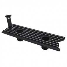 GM LS Engine Aluminum Valley Cover With Oil Filler Tube, Black