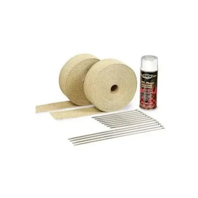 Automotive Exhaust & Header Wrap Kit - White