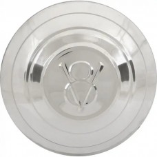 Hub Cap/ Stainless Steeel/ Embossed V8 Logo/ 1932