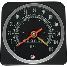 Camaro Speedometer, With Speed Warning, 1969