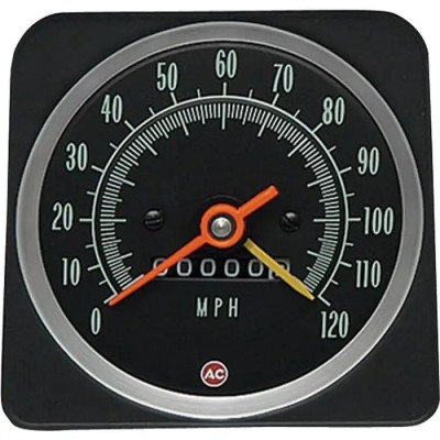 Camaro Speedometer, With Speed Warning, 1969