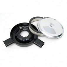 Camaro Dual Snorkel Air Cleaner Assembly, With Chrome Lid, 1970-1972